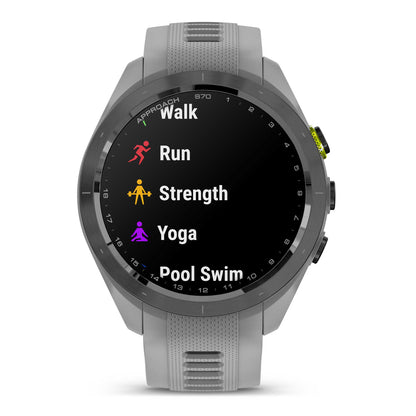 Garmin Unisex Approach S70 42Mm Golf Smart Watches in Grey Color