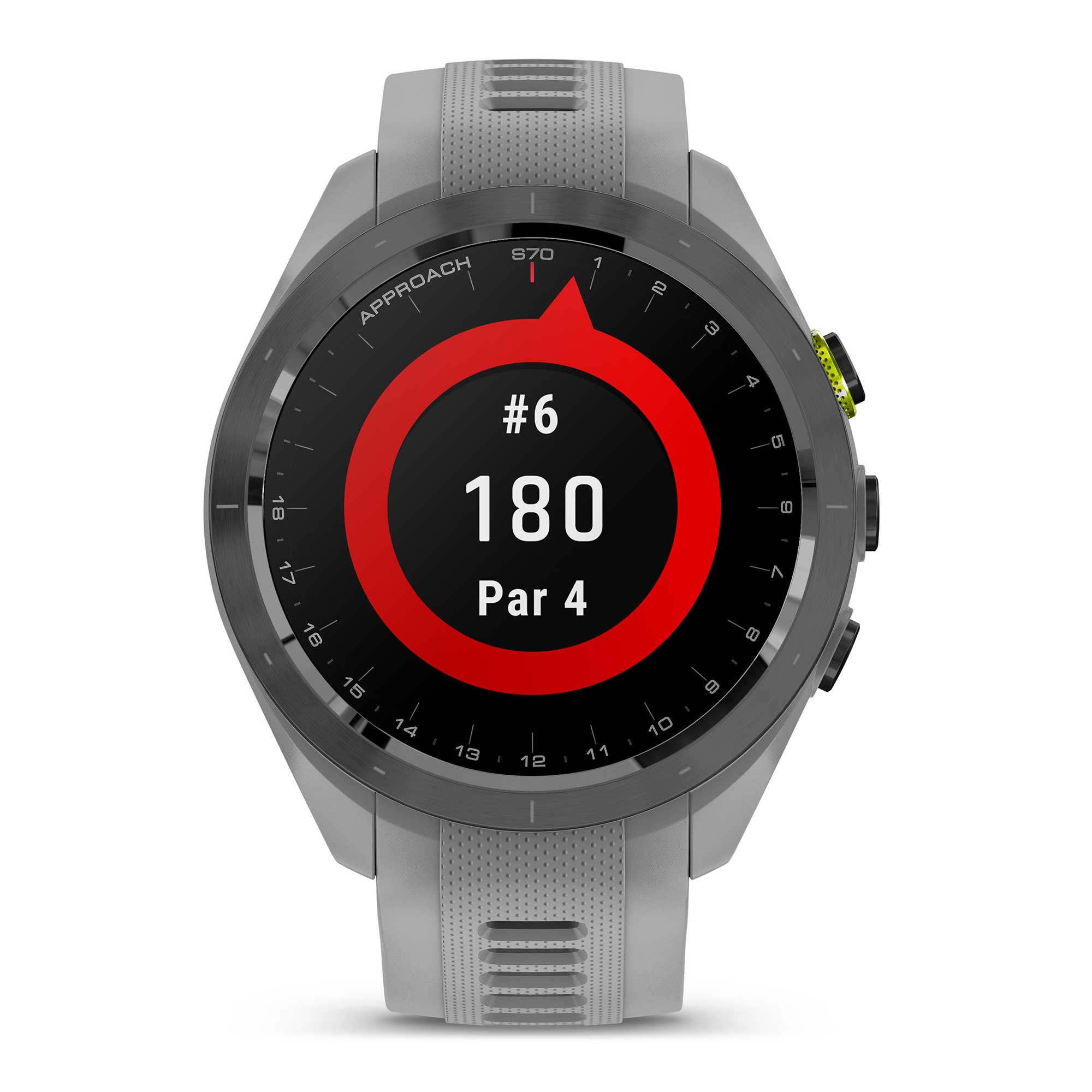 Garmin Unisex Approach S70 42Mm Golf Smart Watches in Grey Color