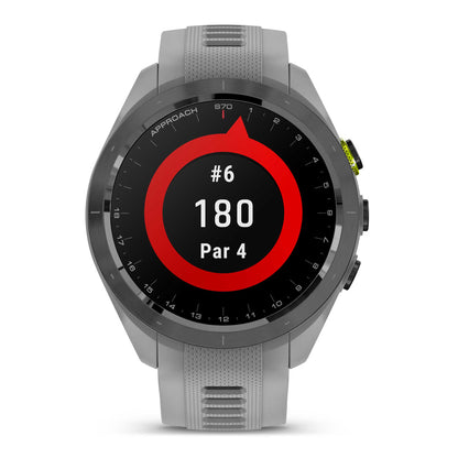 Garmin Unisex Approach S70 42Mm Golf Smart Watches in Grey Color