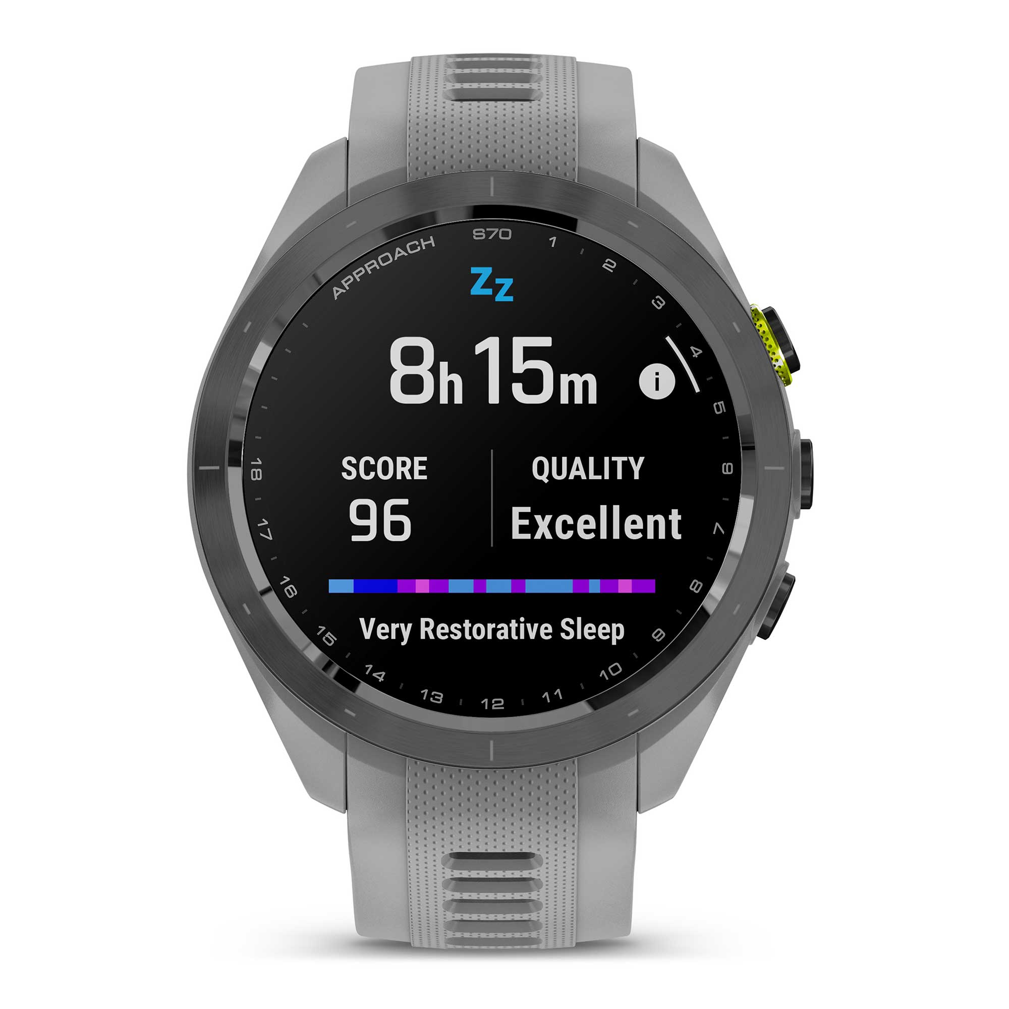 Garmin Unisex Approach S70 42Mm Golf Smart Watches in Grey Color