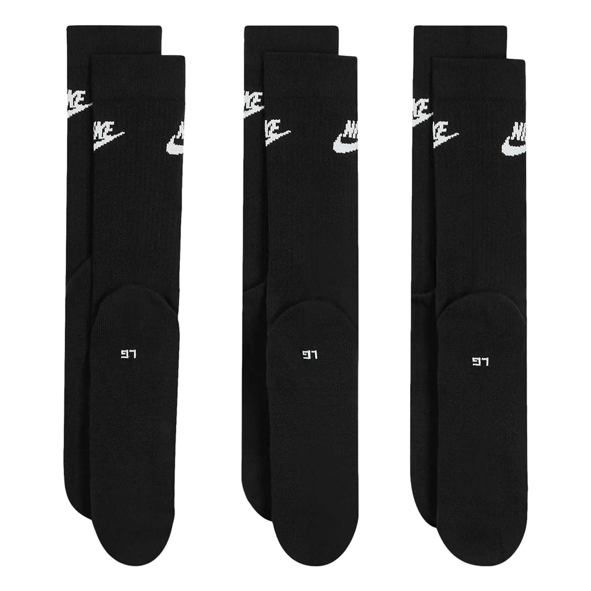 3PK SPORTSWEAR EVERYDAY | 010-BLACK