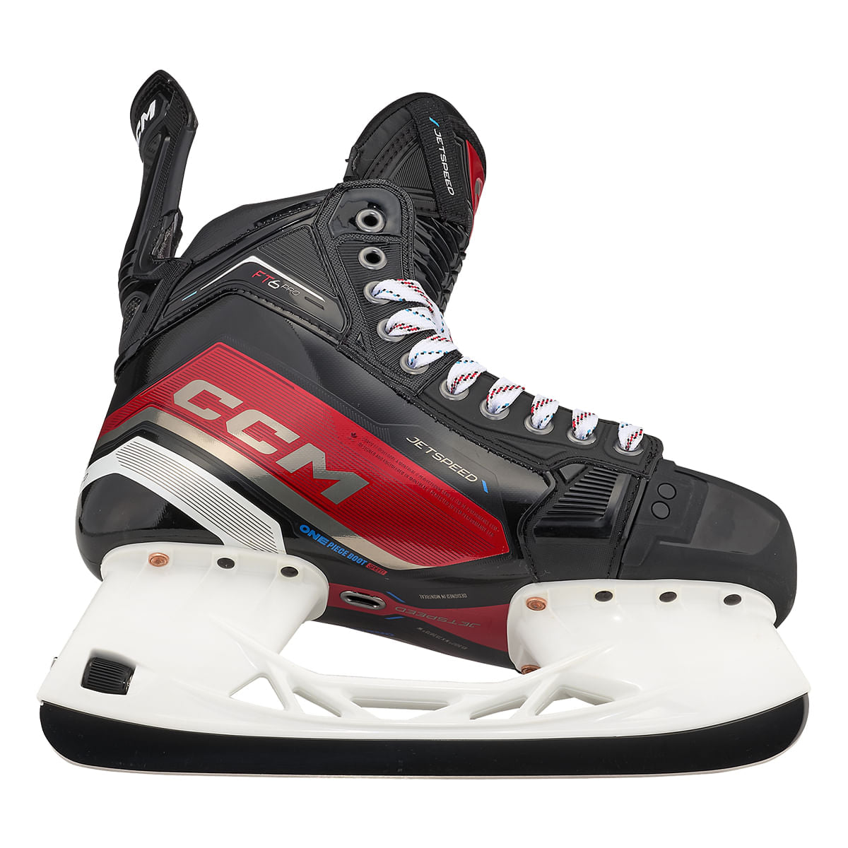Ccm Mens Jetspeed Ft6 Pro Skates Ice Skates in Black Color