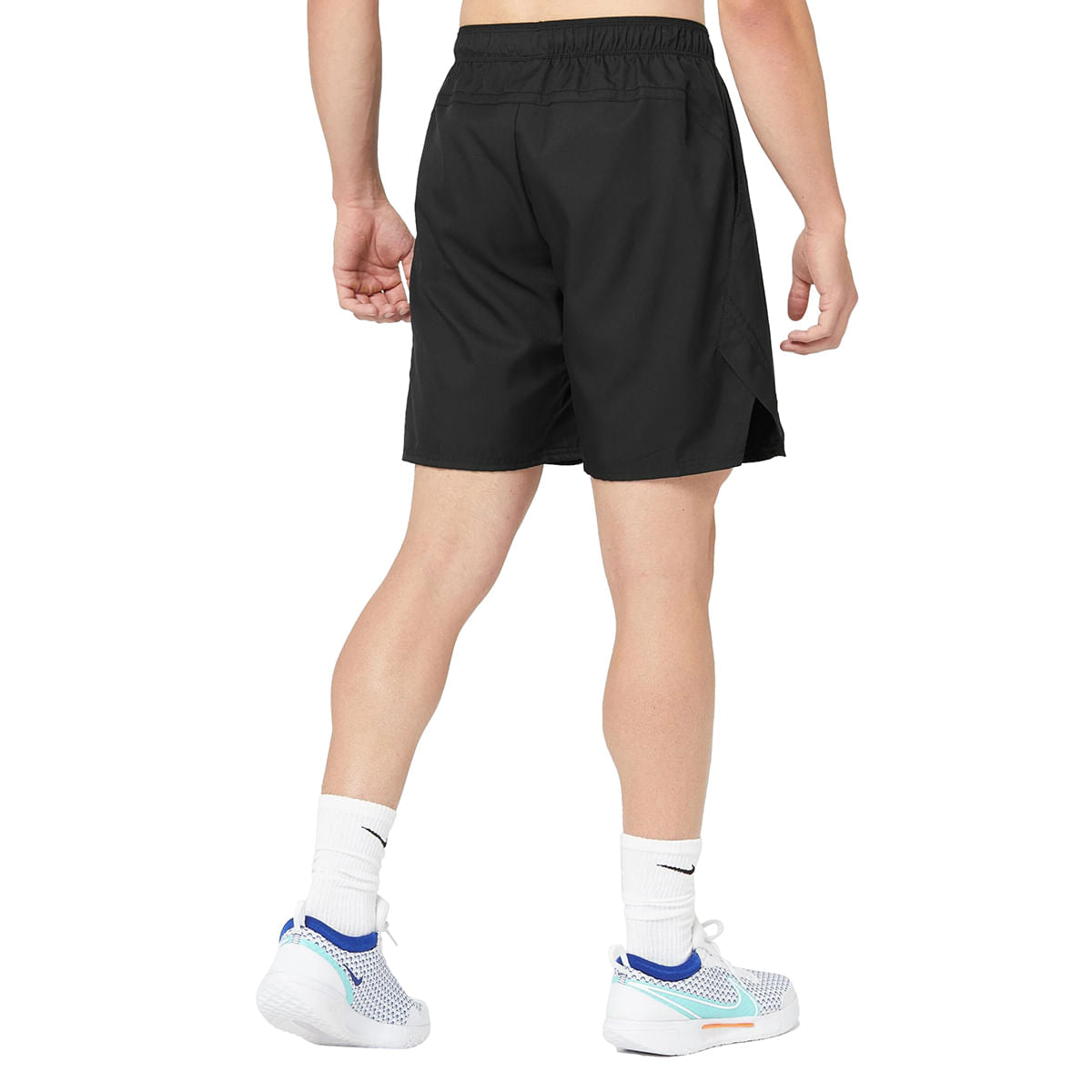Nike Mens Nikecourt Victory 9In Shorts in Black Color