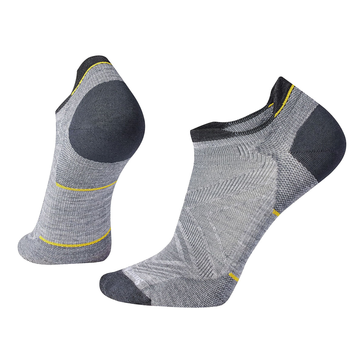 Smartwool Unisex Run Zero Cushin Low Sock in Grey Color