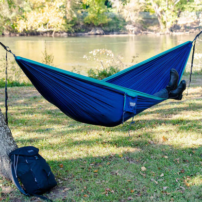 Eagles Nest Outfitters Doublenest Hammock Camping Accessories in Blue Color