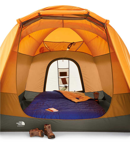 The North Face Wawona 4P Tents in Yellow Color