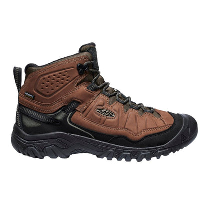 Keen Mens Targhee IV Mid Wp Boots in Brown Color