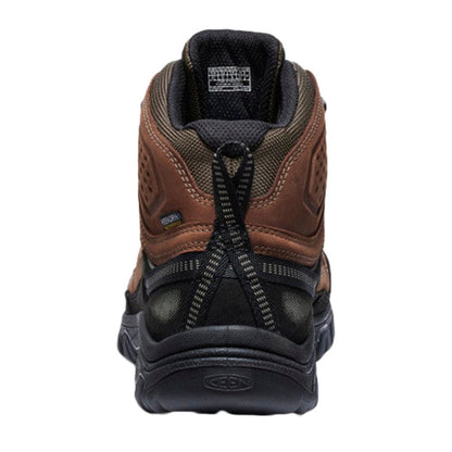 Keen Mens Targhee IV Mid Wp Boots in Brown Color