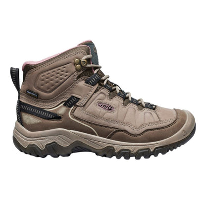 Keen Womens Targhee IV Mid Wp Boots in Brown Color