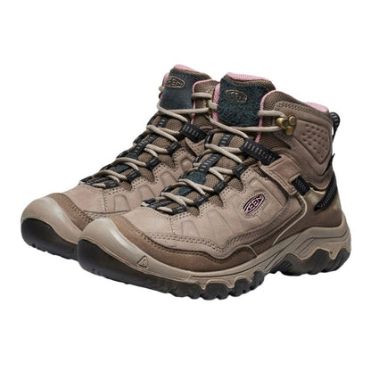 Keen Womens Targhee IV Mid Wp Boots in Brown Color