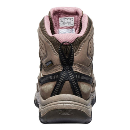 Keen Womens Targhee IV Mid Wp Boots in Brown Color