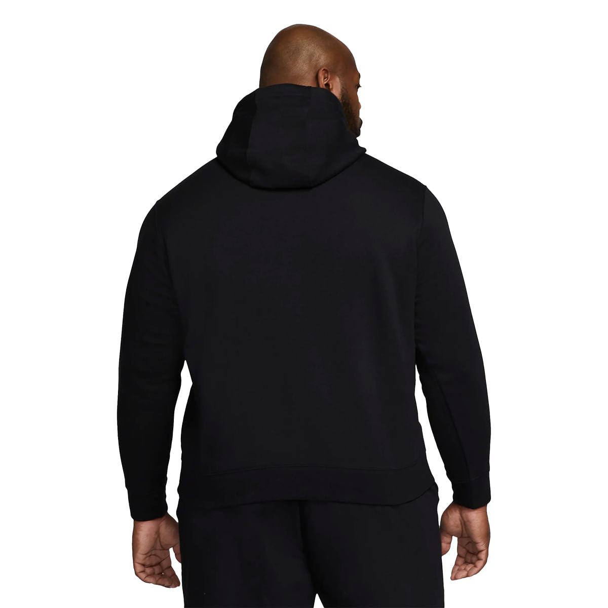 M-SW CLUB FLEECE HD PO | 010-BLACK