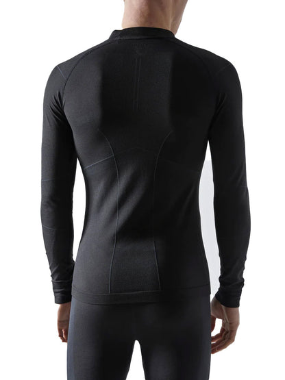 ACTV INT CREW LS | BLACK/ASPH