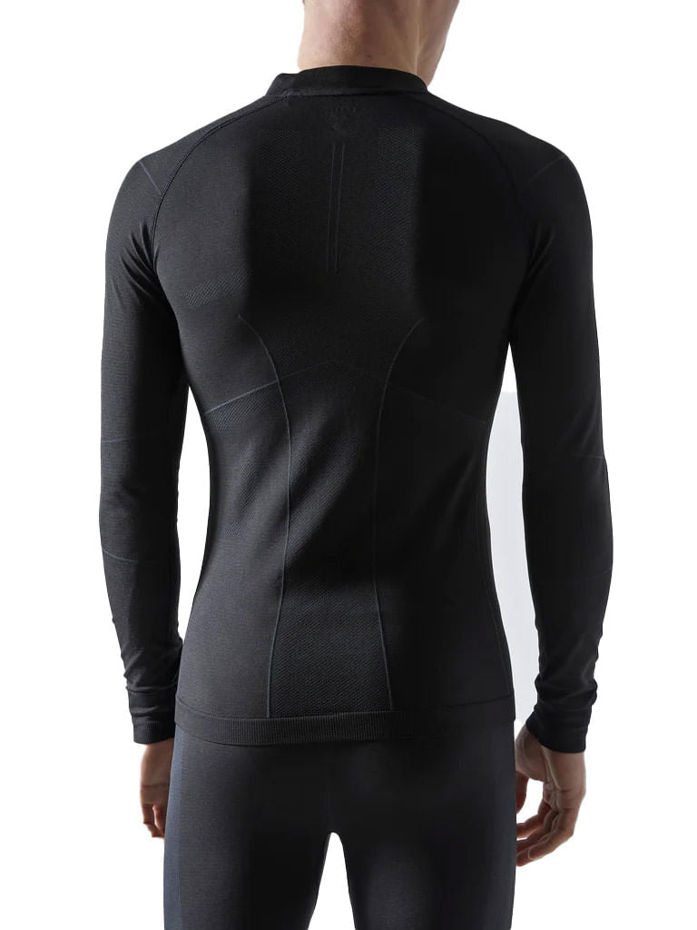 ACTV INT CREW LS | BLACK/ASPH