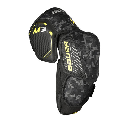 Bauer Hockey Unisex S23 Supreme M3 Elbow Int Hockey Pads in Black Color