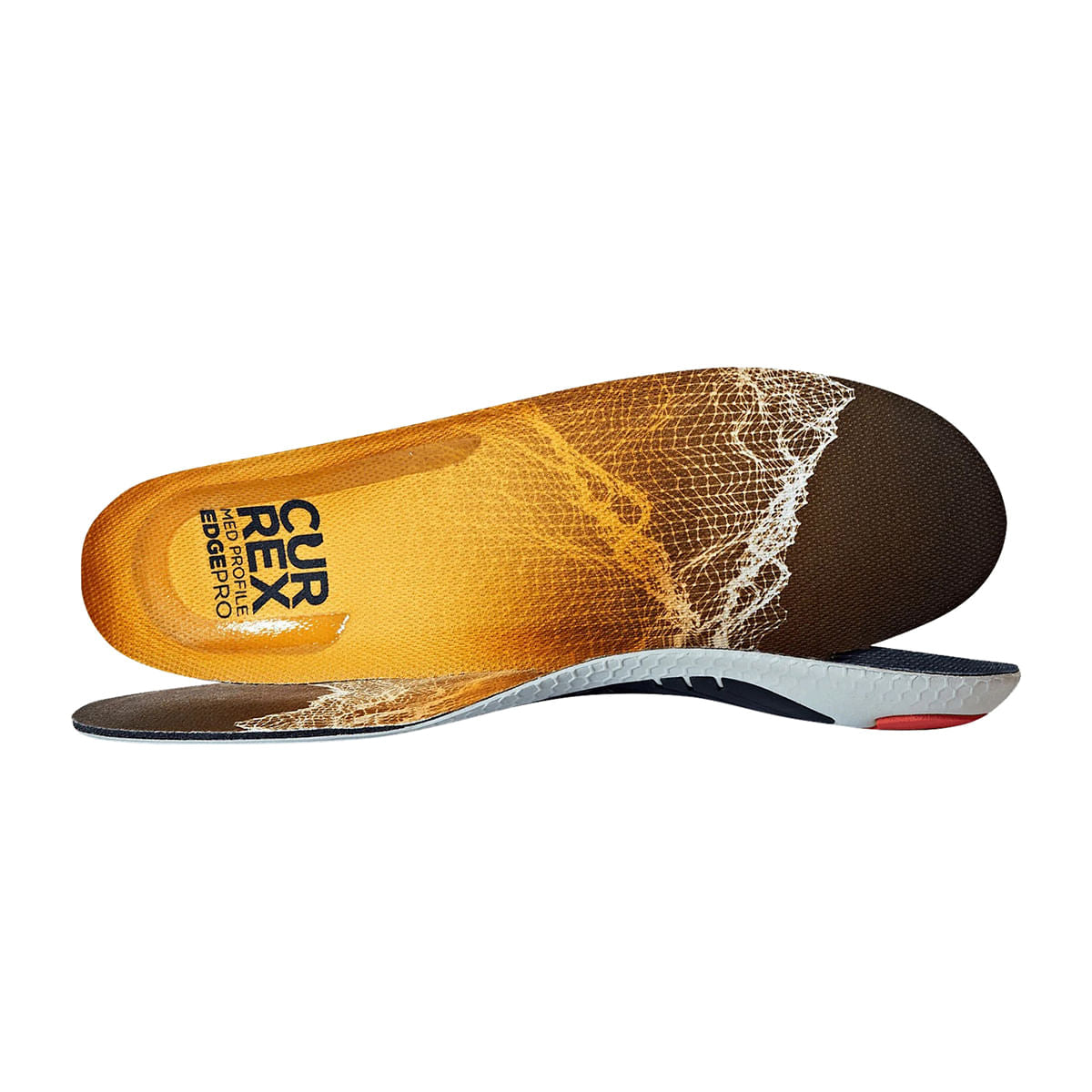 Currex Edgepro Med Insoles in Orange Color