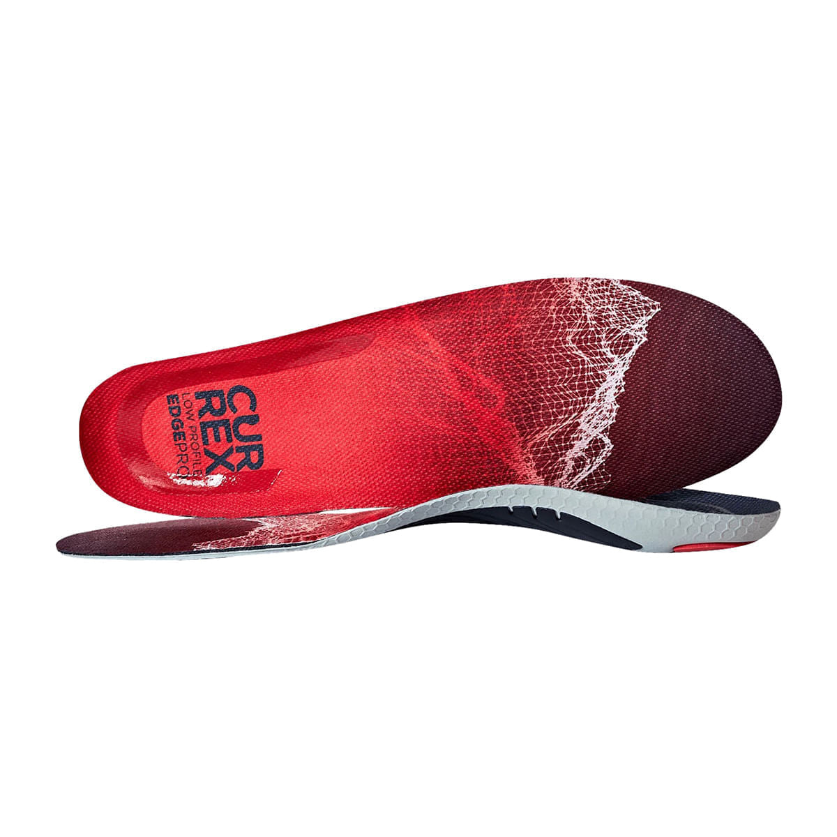 Currex Edgepro Low Insoles in Red Color
