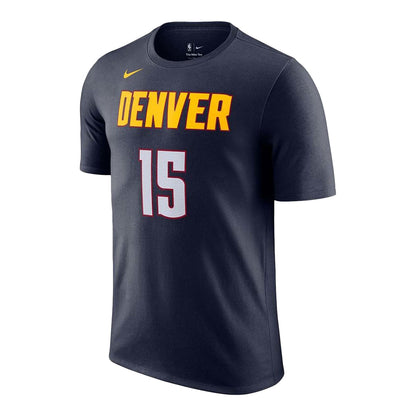 Nike Mens Nuggets nikola jokic Ss Fan Apparel in Blue Color
