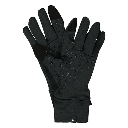 W FLEECE RUN GLOVE | 082-BLACK
