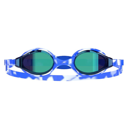 Speedo Kids Hyper Flyer Mirrored Swimming Goggles in Red Color