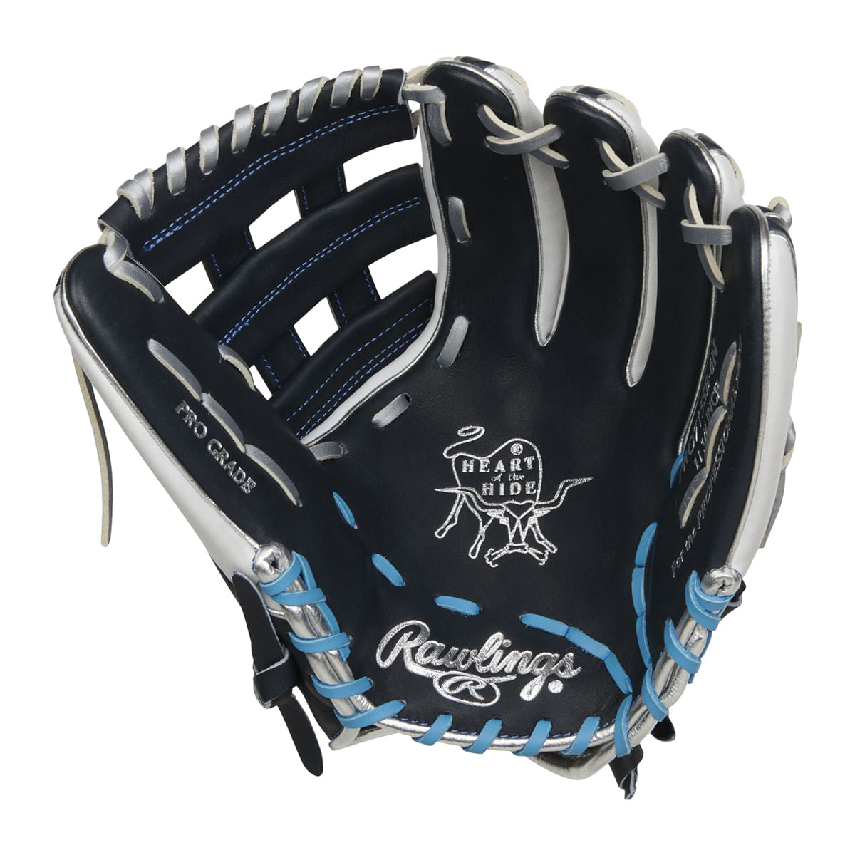 Rawlings Womens 11.75 Hoh H-Web fastpitch glove Softball Gloves in Blue Color