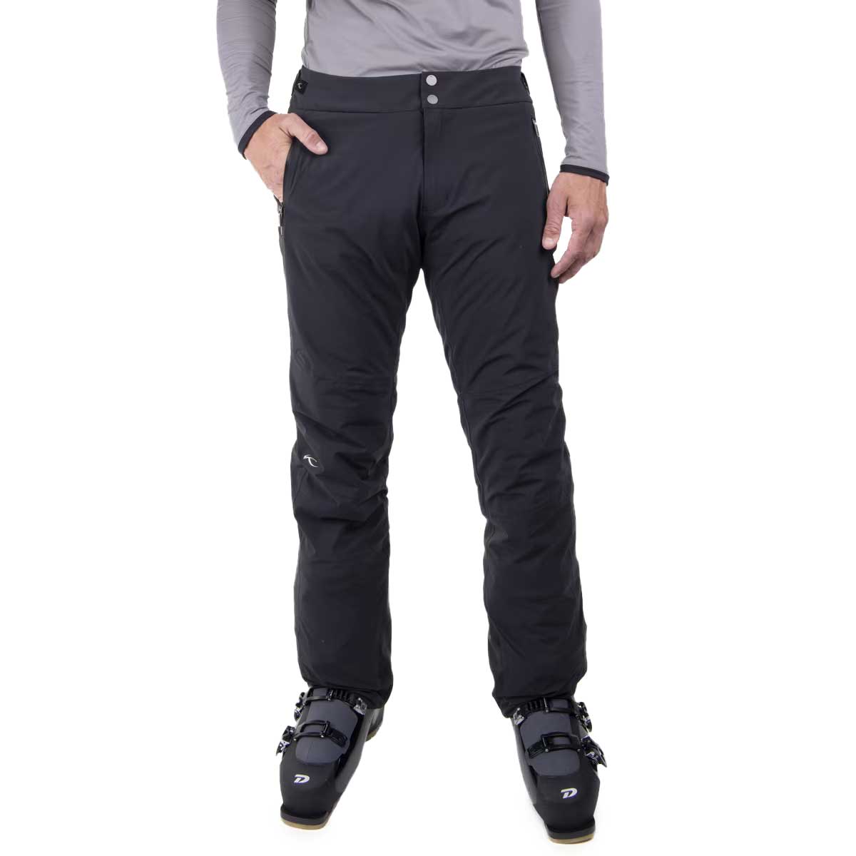 Kjus Mens Formula Pant Skiing & Snowboarding Pants in Black Color