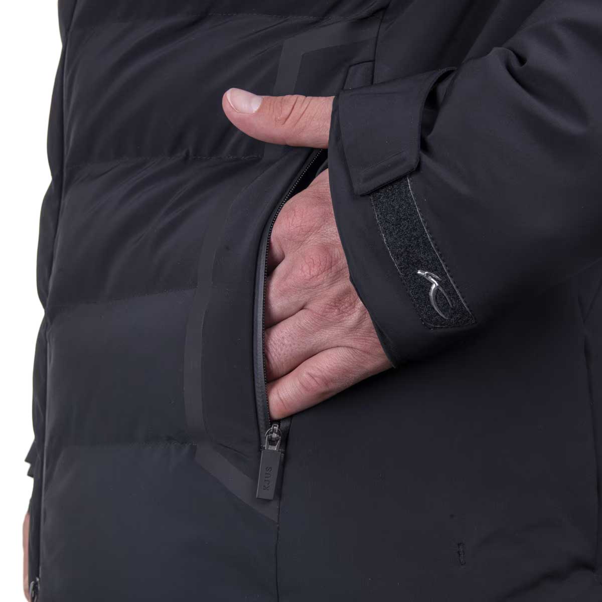 MEN'S GREEN LINE JACKET | BLACK