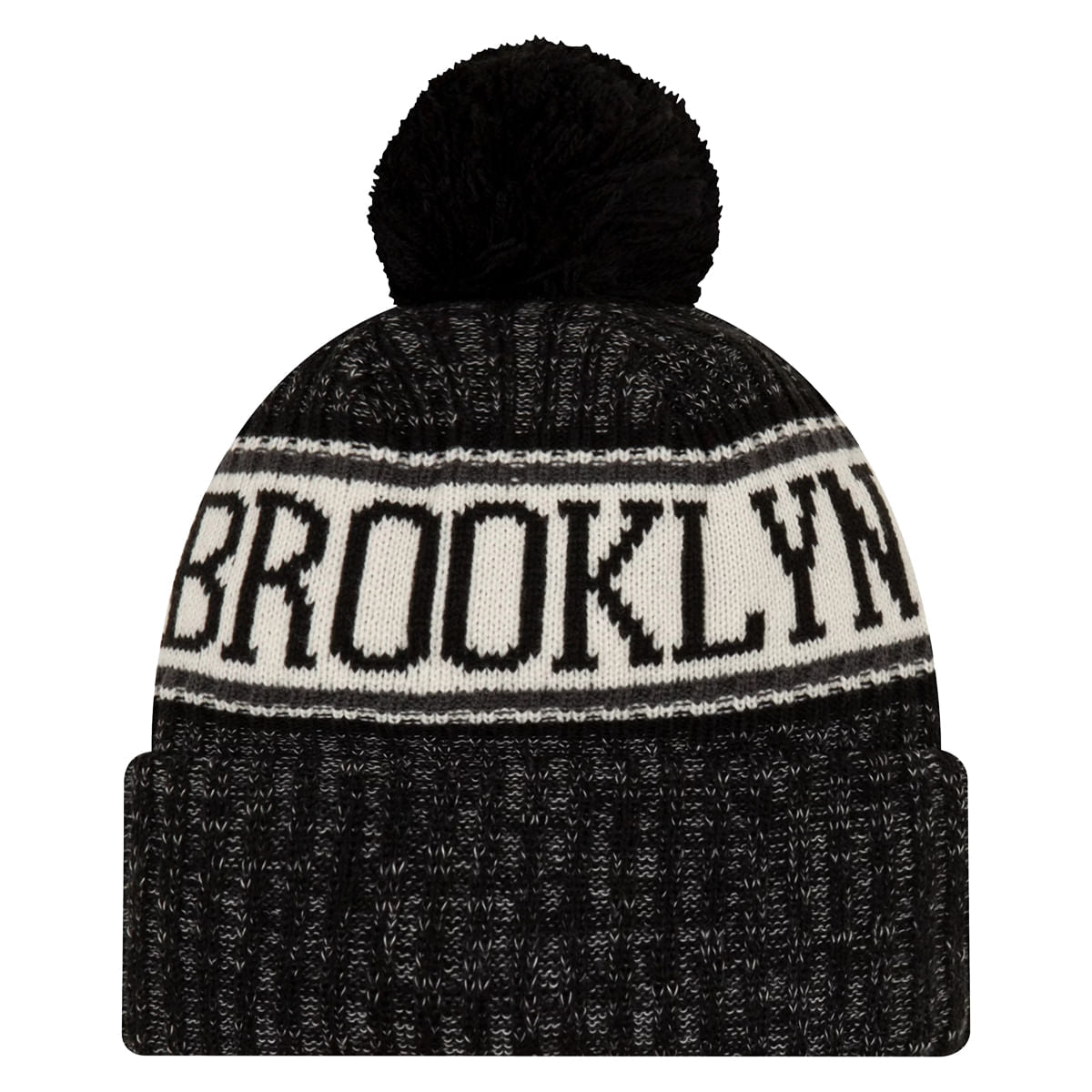 NETS SPORT KNIT POMPOM | BLACK