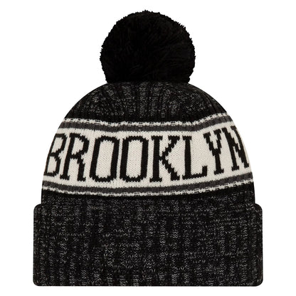 NETS SPORT KNIT POMPOM | BLACK