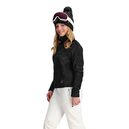 FUTTY FLEECE TOP | 16009-BLAC