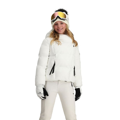 Obermeyer Kids Isla Jacket Skiing & Snowboarding Jackets in White Color