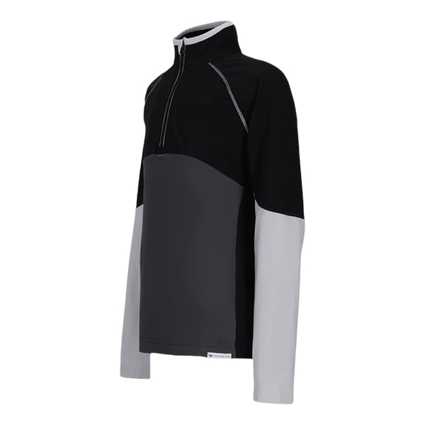 Obermeyer Kids Banff 1/4 Zip Midlayer in Black Color