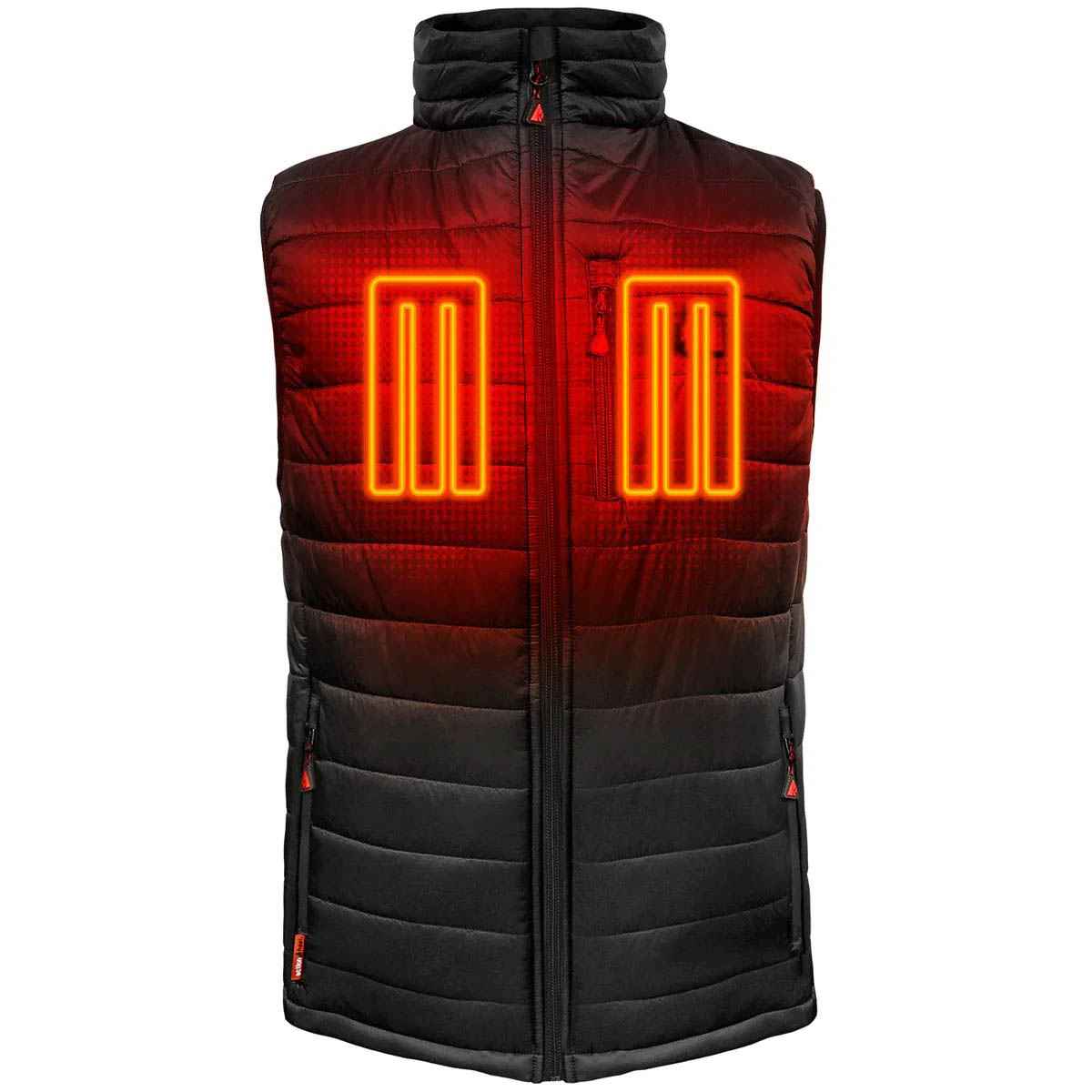 M/5 VOLT PUFFER VEST | BLACK