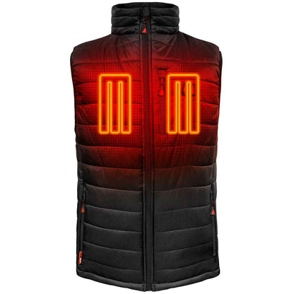 M/5 VOLT PUFFER VEST | BLACK