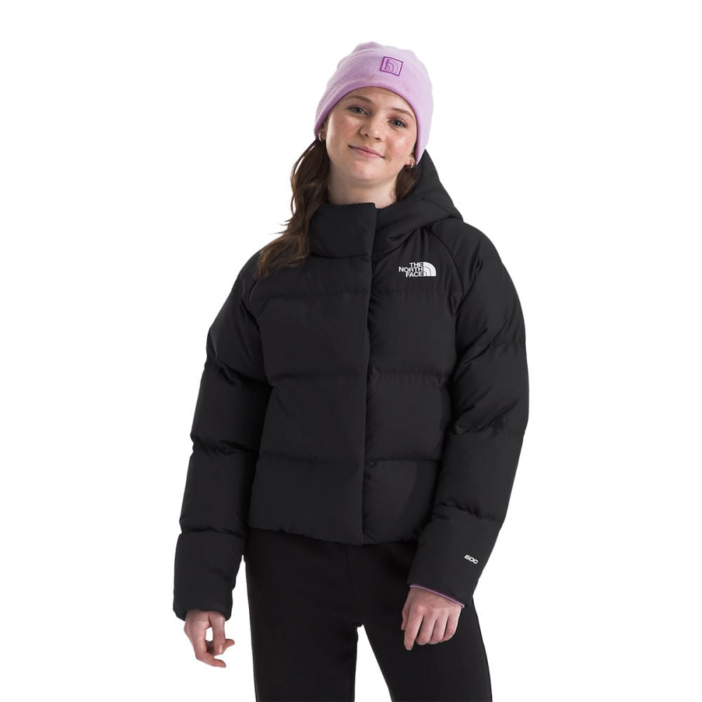 GIRLS' NORTH DOWN HOODED | JK3-TNF BL