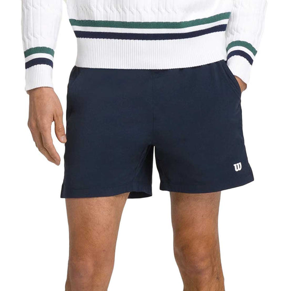 Wilson Mens Tennis Volley Short 6I | DBC-NAVY – Paragon Sports