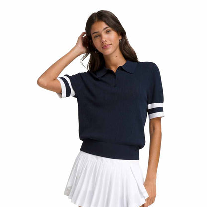 Wilson Womens Essex Polo Sport Tops in Blue Color