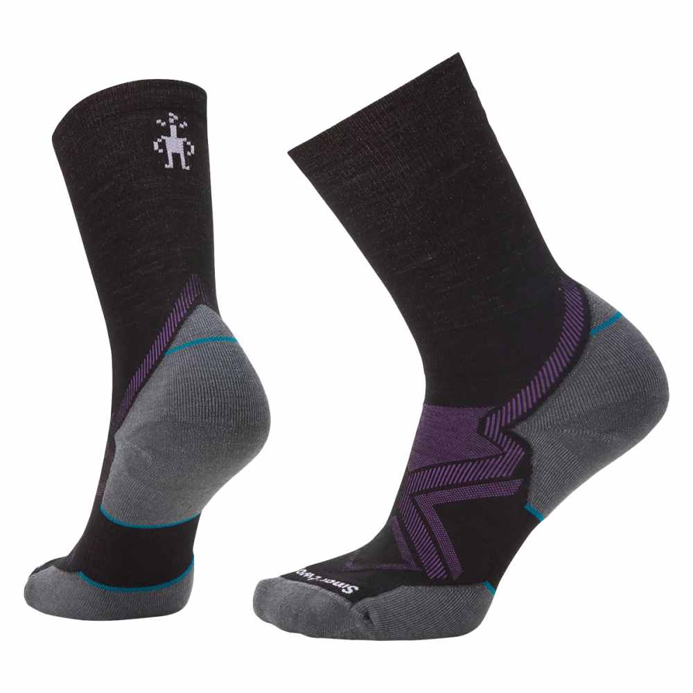 Smartwool Womens Run Cold Weather Cush Socks in White Color