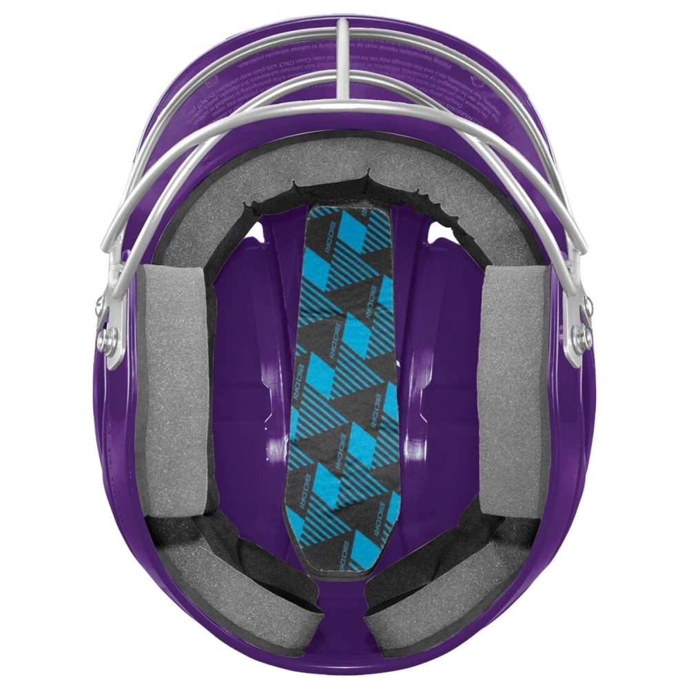 Easton Womens Alpha fastpitch helmet W/Mask Baseball & Softball Helmets in Purple Color