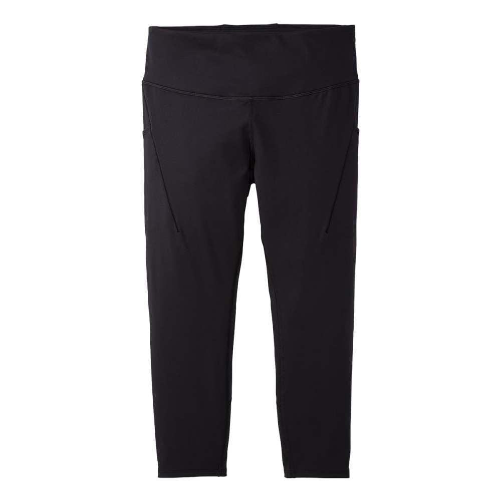 Brooks Womens Spark Capri Tights in Black Color