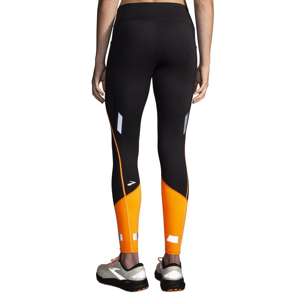Brooks Womens Run Visible Tight 2.0 Tights in Grey Color