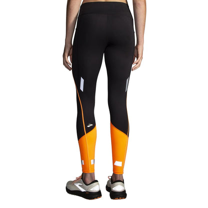 Brooks Womens Run Visible Tight 2.0 Tights in Grey Color