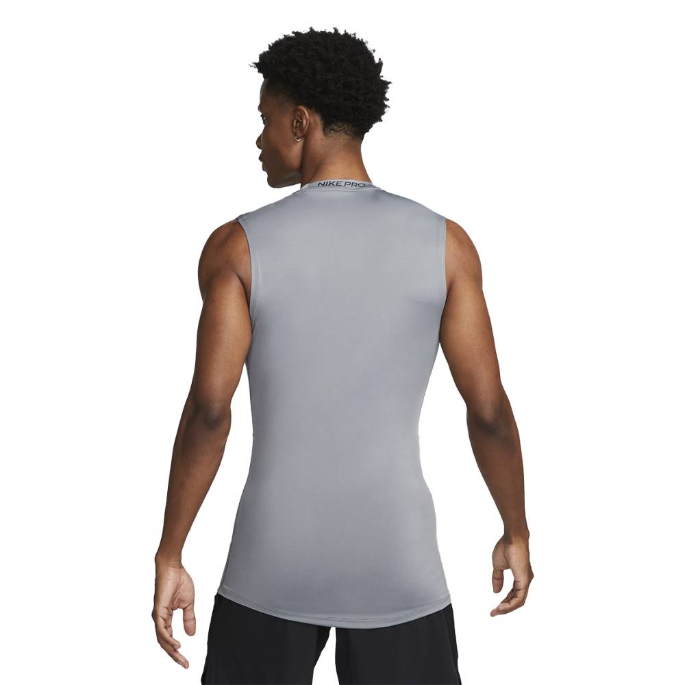 Nike Mens Pro Slvls Tops in Grey Color