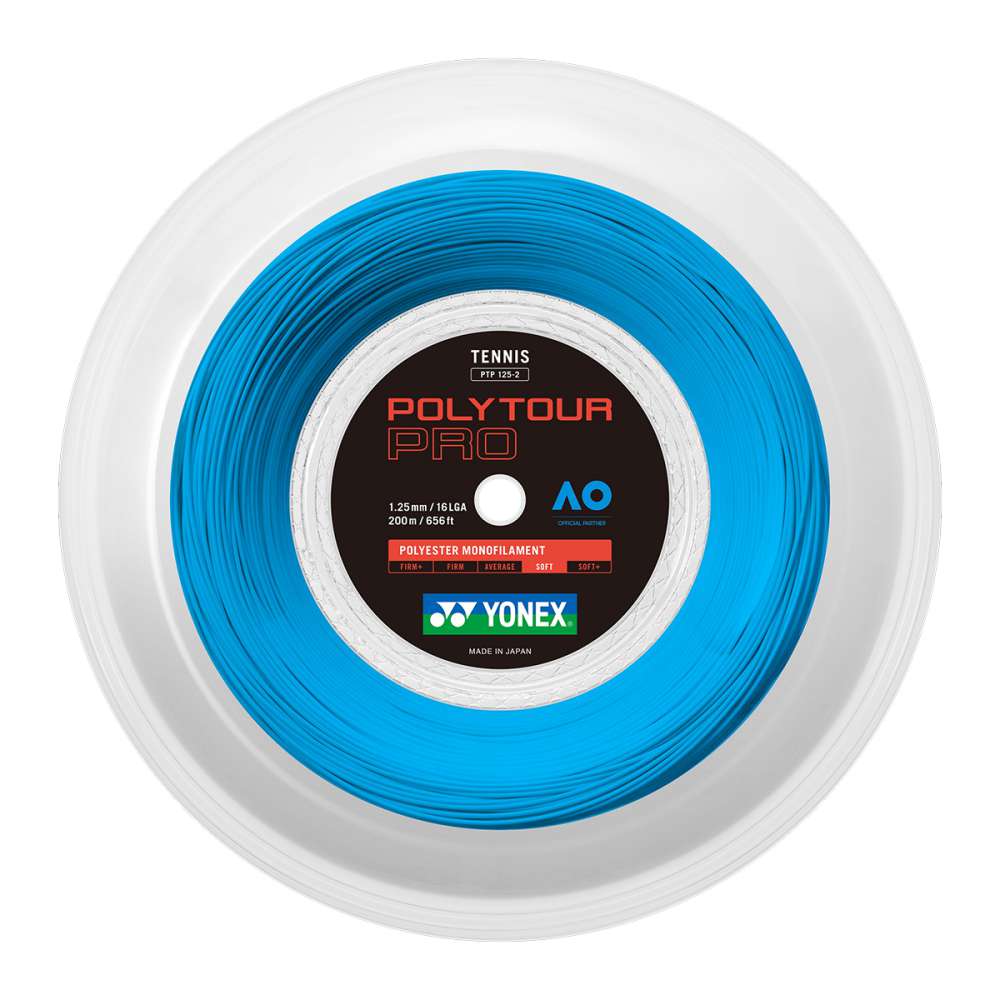 Yonex Polytour Pro 125 Tennis Strings in Blue Color