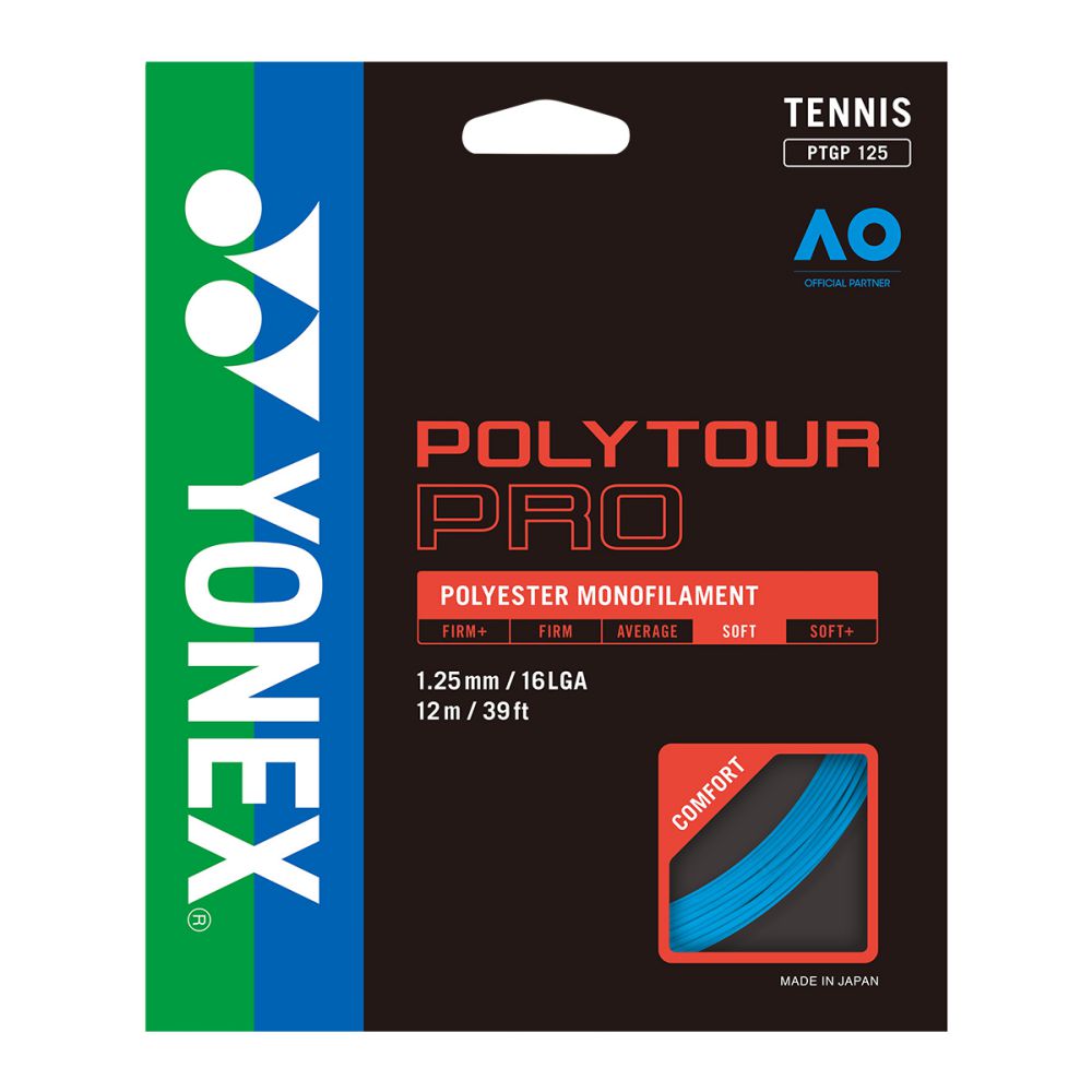 Yonex Polytour Pro 125 Tennis Strings in Blue Color