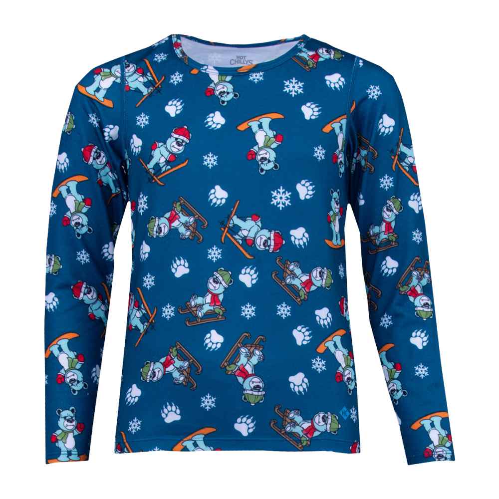 Y PRINT CREW NECK | 698-SNOWBE
