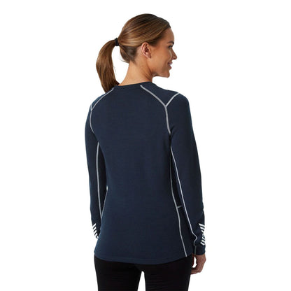 W LIFA MERINO MEDIUM CRE | 596-NAVY