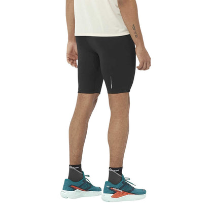 CROSS SHORT TIGHTS M | DEEP BLACK