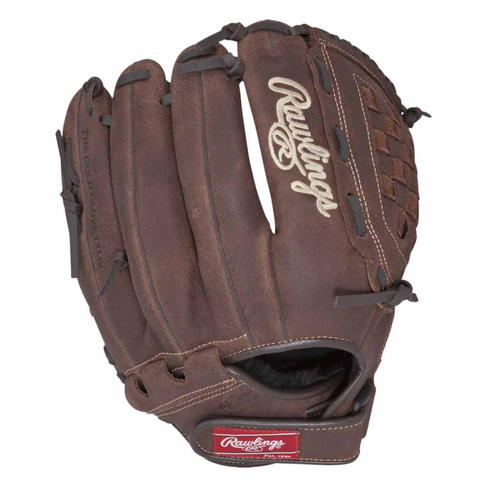 Rawlings Mens 12.50 Plyr Prfrd Sb Glv Softball Gloves in Brown Color