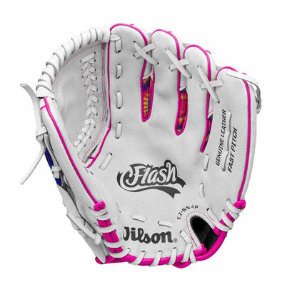 Wilson Kids 11.00 Flash fastpitch glove Softball Gloves in White Color
